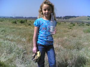 Dollar found in bottle, 2009 Creek to Bay Clean-up, South Wetlands Opportunity Area