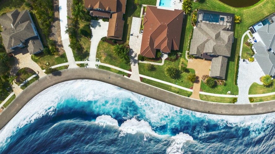 Noaa Flood Map Sea Level Rise This Noaa Map Shows How Your Neighborhood Will Flood With Each Foot Of Sea  Level Rise